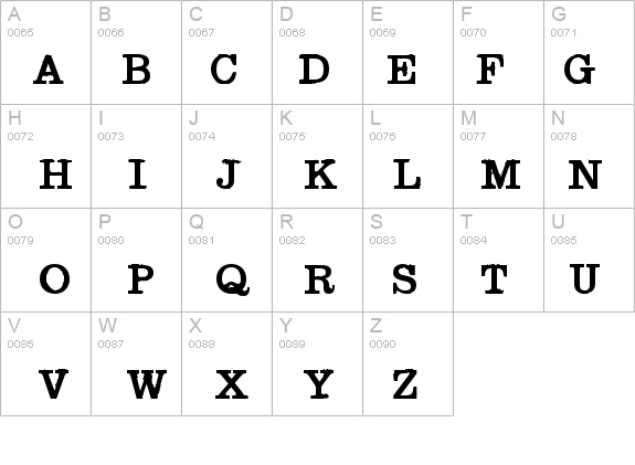 Black Widow details - Free Fonts at FontZone.net