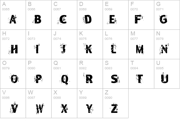 Blackleafs details - Free Fonts at FontZone.net