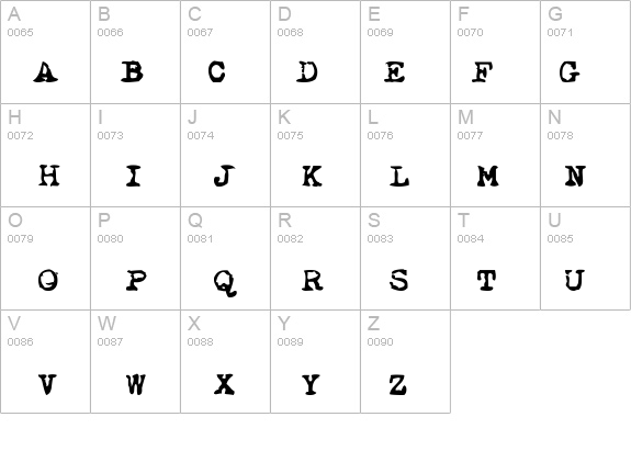 Blasphemous Rumors details - Free Fonts at FontZone.net