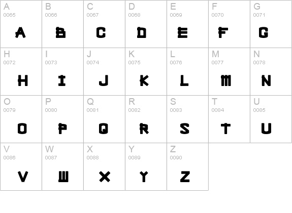 Bleak Chop details - Free Fonts at FontZone.net