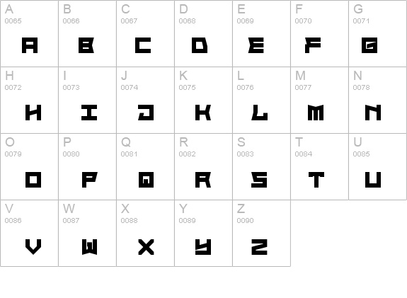 Block Face Bold details - Free Fonts at FontZone.net