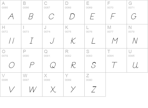 Block Letters Tryout details - Free Fonts at FontZone.net