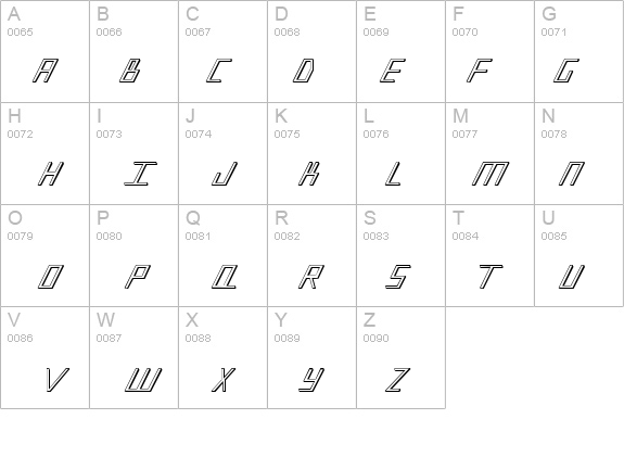 Blue July 3D details - Free Fonts at FontZone.net