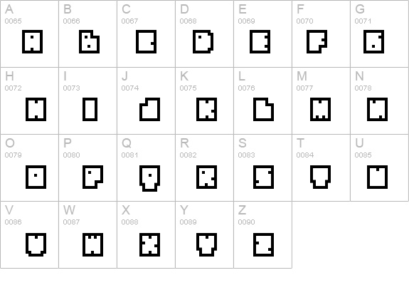 BM biscuit A9 details - Free Fonts at FontZone.net