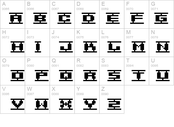BM plamo A9 details - Free Fonts at FontZone.net