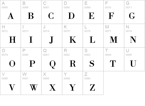 BodoniXT details - Free Fonts at FontZone.net