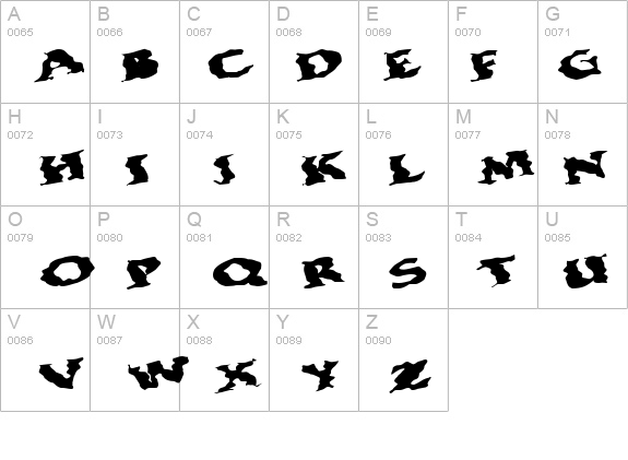 BohemianRap7 Bold details - Free Fonts at FontZone.net