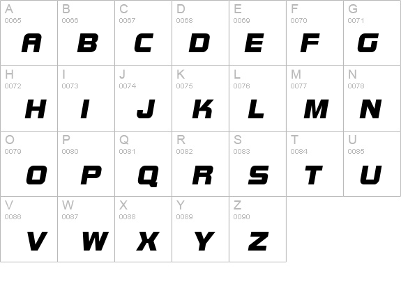 Bolt Italic details - Free Fonts at FontZone.net