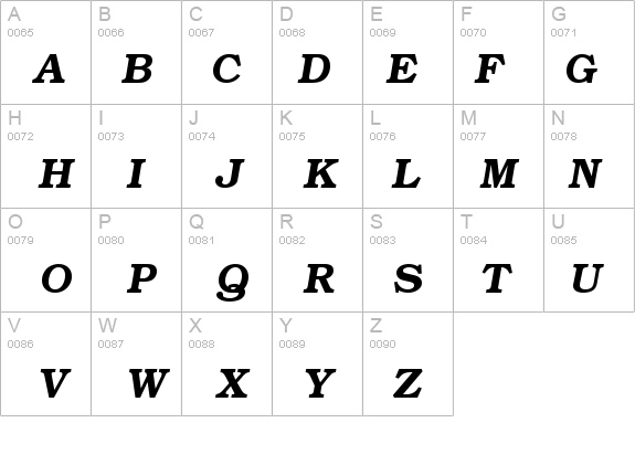 Bookman Bold Italic T. details - Free Fonts at FontZone.net