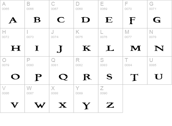 Booter - One Zero details - Free Fonts at FontZone.net