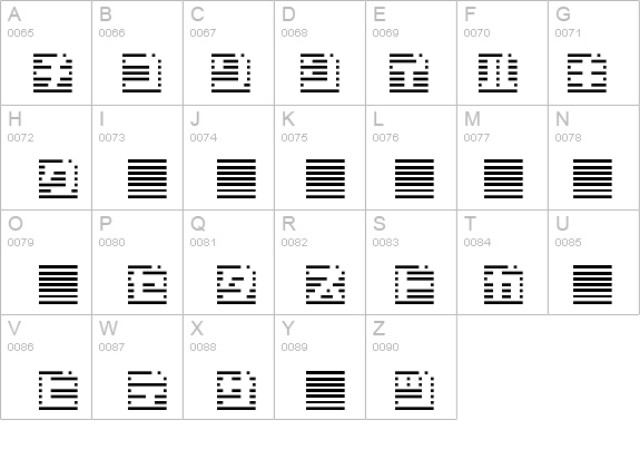 border7ka details - Free Fonts at FontZone.net