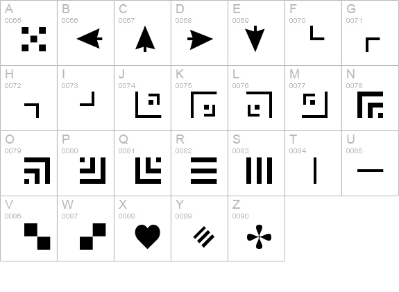 Borderbats-Geo Regular details - Free Fonts at FontZone.net