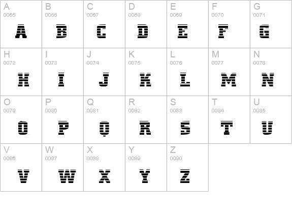 Borghs-Striped Normal details - Free Fonts at FontZone.net