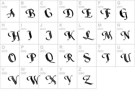 Bottom Regular details - Free Fonts at FontZone.net