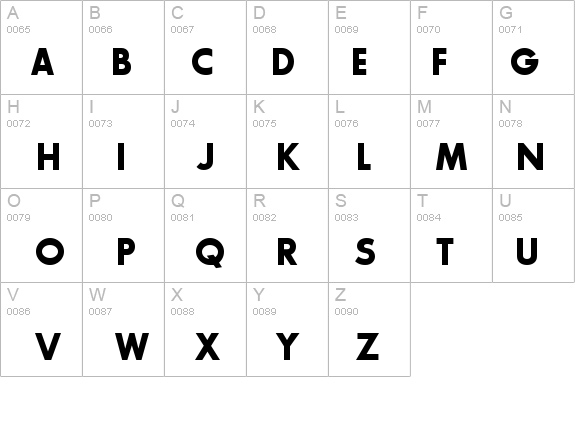 Bougan Black SSi Bold details - Free Fonts at FontZone.net