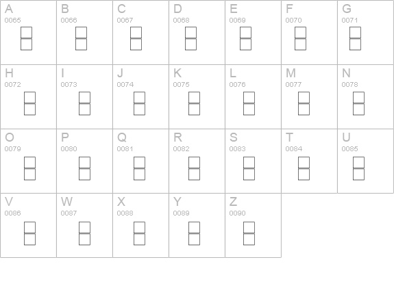 Boxes details - Free Fonts at FontZone.net
