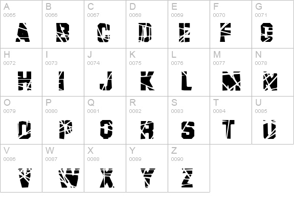 Brad details - Free Fonts at FontZone.net