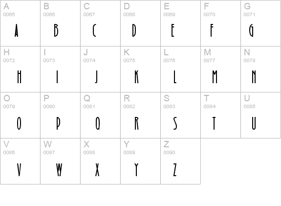 Bradshaw-Regular DB details - Free Fonts at FontZone.net