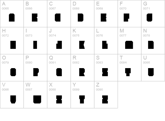 Branko Kockica details - Free Fonts at FontZone.net