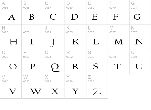 Bravo-Extended Normal details - Free Fonts at FontZone.net