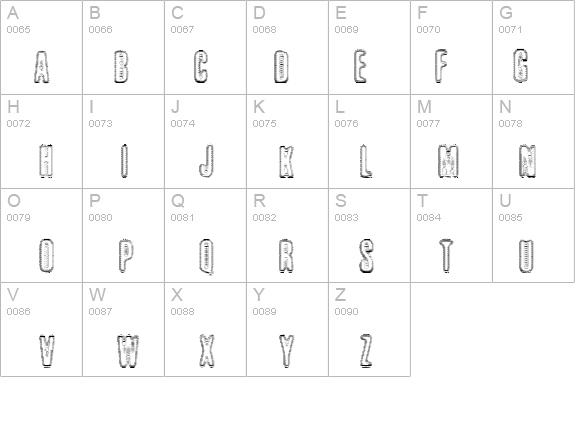 Brillo details - Free Fonts at FontZone.net