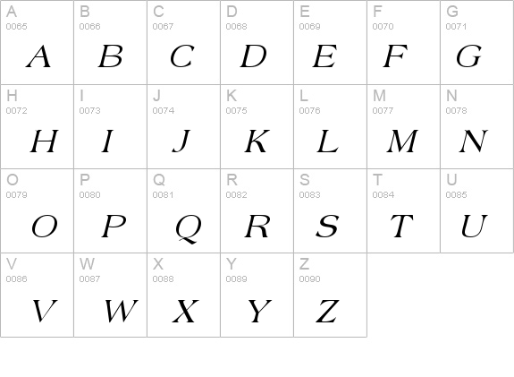 Broadsheet  LDO Italic details - Free Fonts at FontZone.net