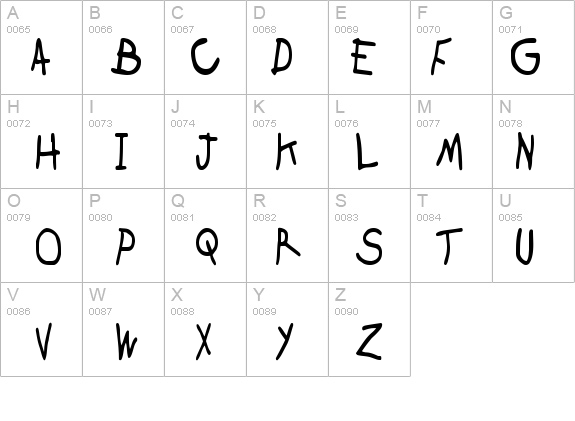 Broken Regular details - Free Fonts at FontZone.net