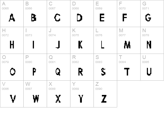 Broken Robot details - Free Fonts at FontZone.net