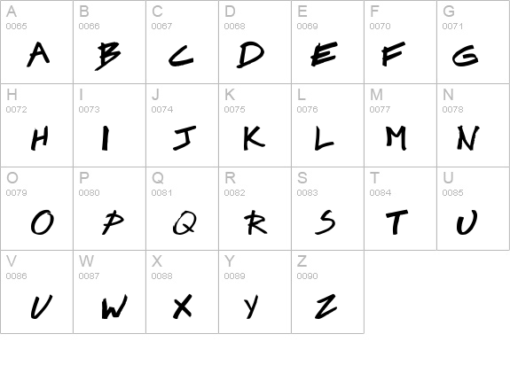 Brook 23 details - Free Fonts at FontZone.net