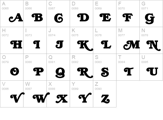 BrookmanSwash Bold details - Free Fonts at FontZone.net