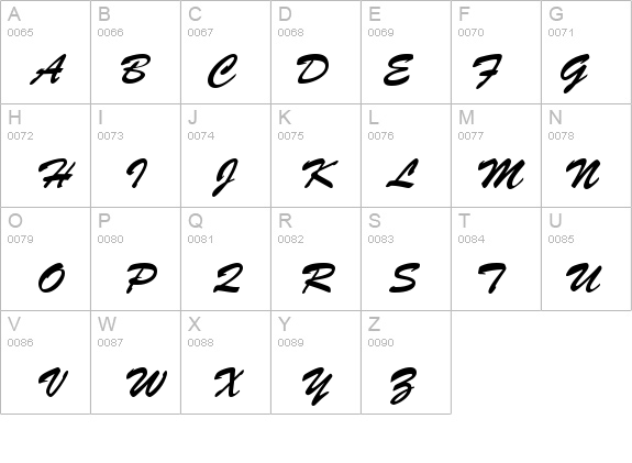 Brush details - Free Fonts at FontZone.net