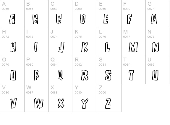 Brutality details - Free Fonts at FontZone.net