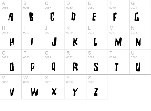 BrutalityExtra details - Free Fonts at FontZone.net