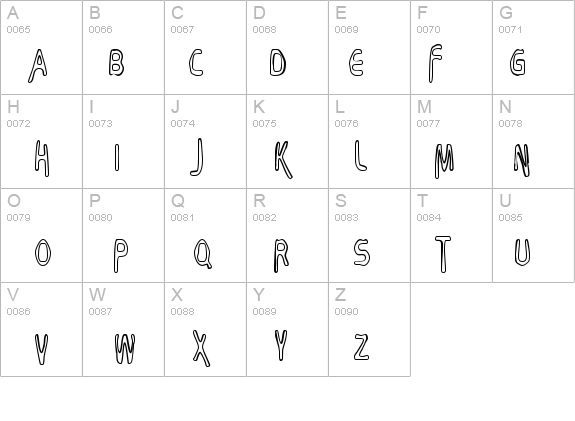 Bubbly Frog Hollow details - Free Fonts at FontZone.net