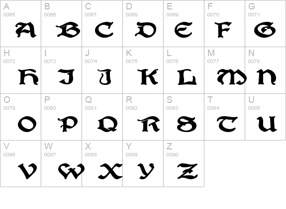 BucaneerSSK Bold details - Free Fonts at FontZone.net