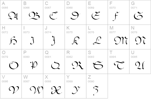 BucheSSK details - Free Fonts at FontZone.net