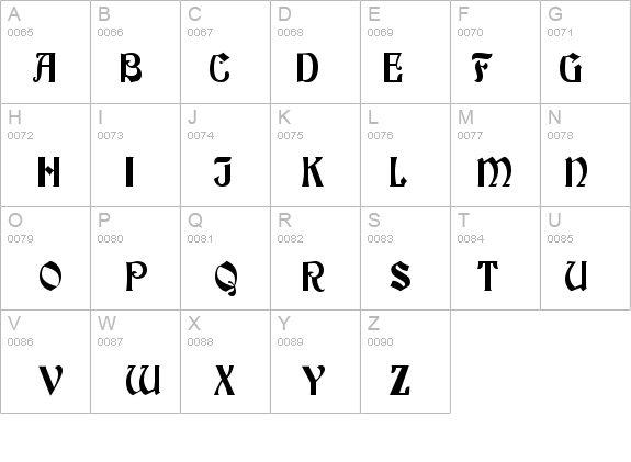 BuckinghamCondensed Regular details - Free Fonts at FontZone.net