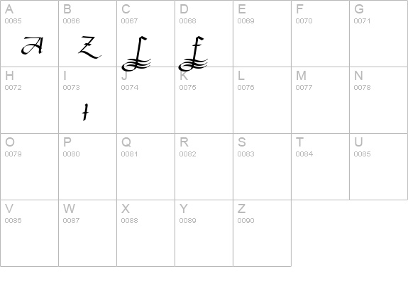 BuckinghamFraktur LT Alternate details - Free Fonts at FontZone.net