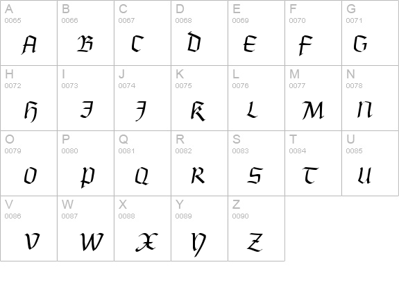 BuckinghamFraktur LT Dfr details - Free Fonts at FontZone.net