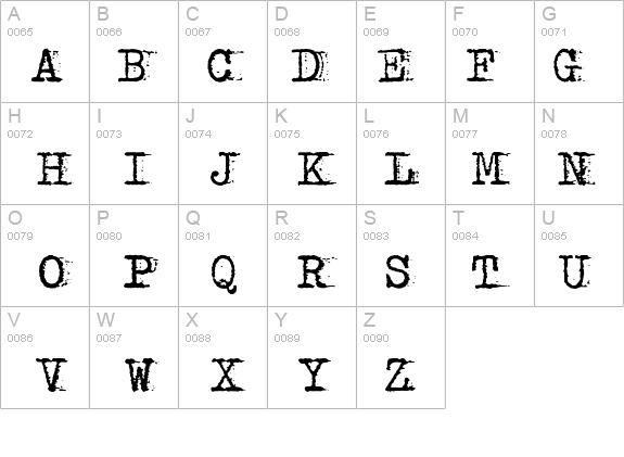 bulkyRefuse Type Normal details - Free Fonts at FontZone.net