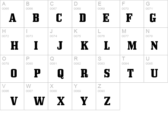 BullpenHv-Regular details - Free Fonts at FontZone.net