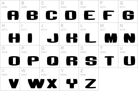 Bumbastika details - Free Fonts at FontZone.net