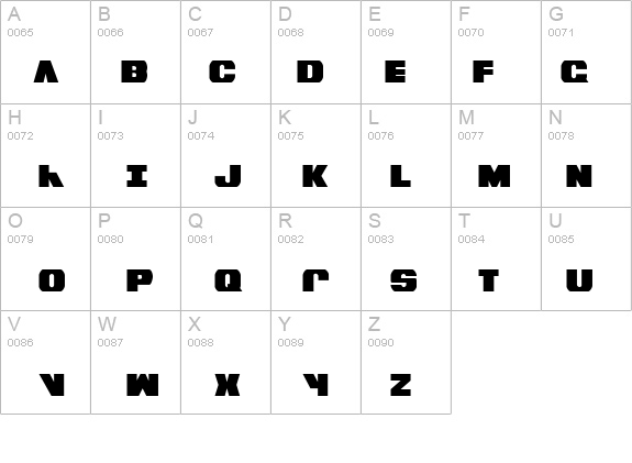 Bummer Condensed details - Free Fonts at FontZone.net