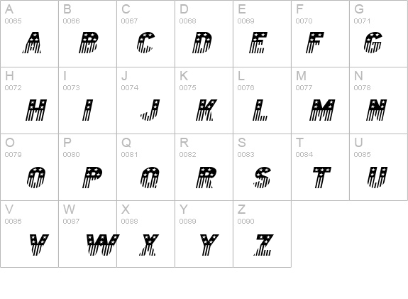 Bunting 2-Extended Italic details - Free Fonts at FontZone.net