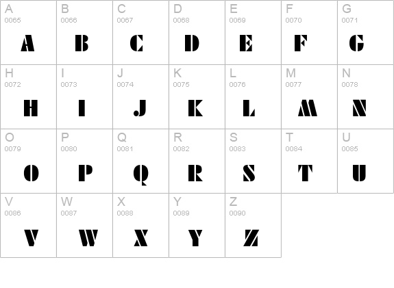 Burnette Heavy Regular details - Free Fonts at FontZone.net