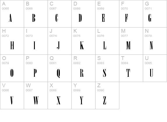 Bursa details - Free Fonts at FontZone.net