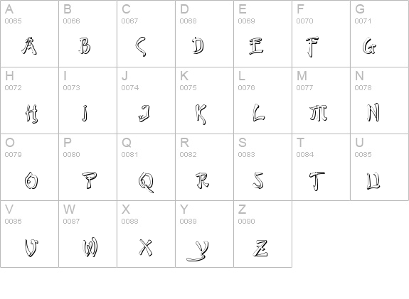 Bushido Shadow details - Free Fonts at FontZone.net