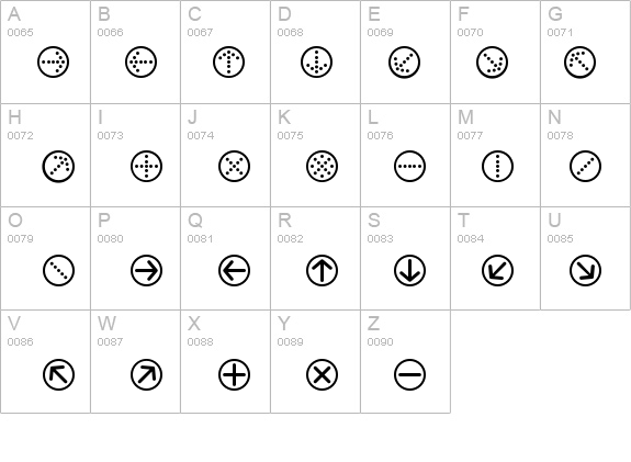 ButtonBonus-CirclePositive details - Free Fonts at FontZone.net