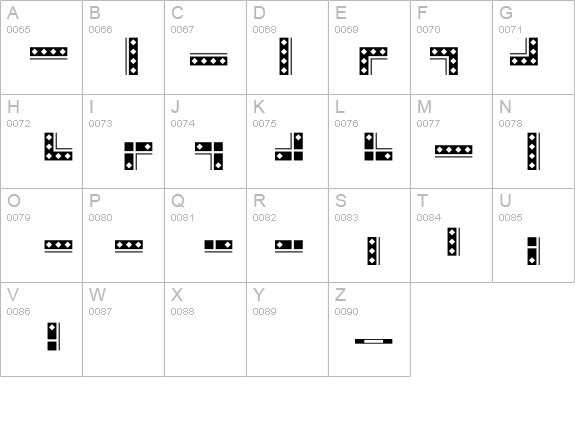 ByDesign Borders2 details - Free Fonts at FontZone.net
