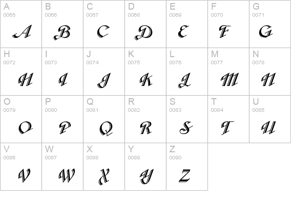 CabargaCursivaStd details - Free Fonts at FontZone.net